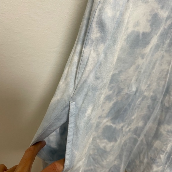 Gap A Line Blue & White Tie Dye Dress Size XS - Picture 4 of 5